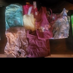 Lot of girls shirts size 14/16 and x-small
